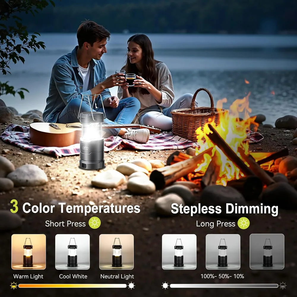 Letmy 65-LED Lanterns with 12 AA Batteries — view 2