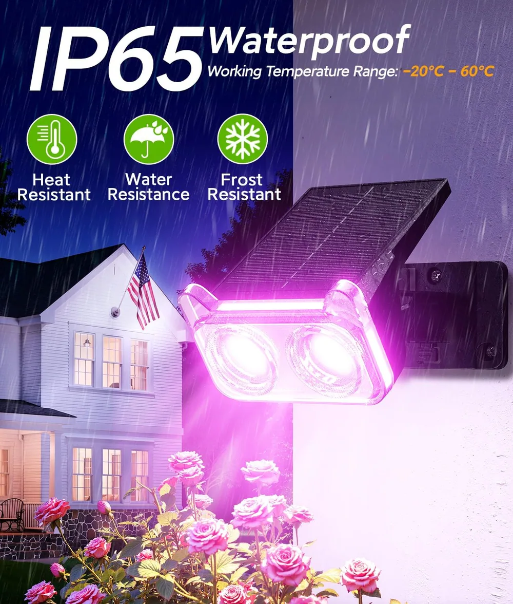 Letmy Color-Changing Solar Spot Lights — view 6