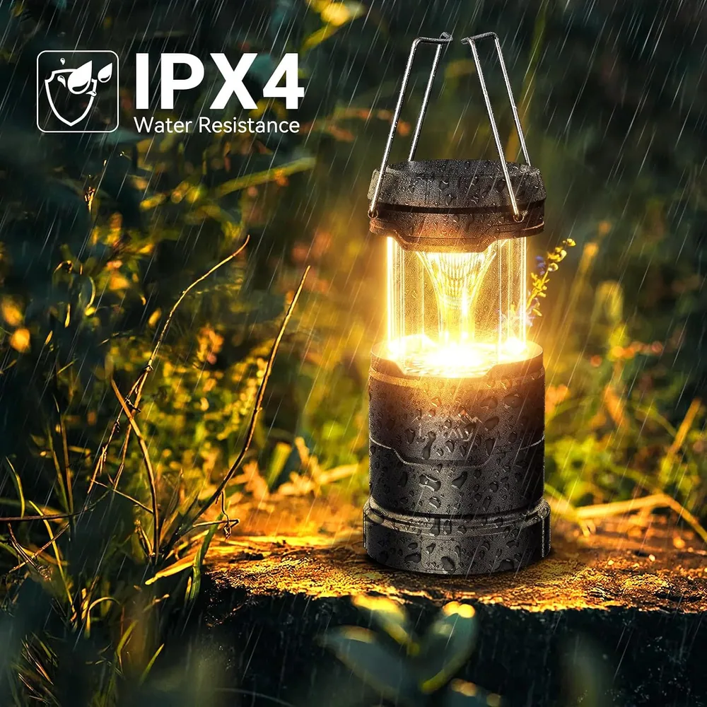 Letmy Dimmable Battery Lanterns, 4 Pack — view 3