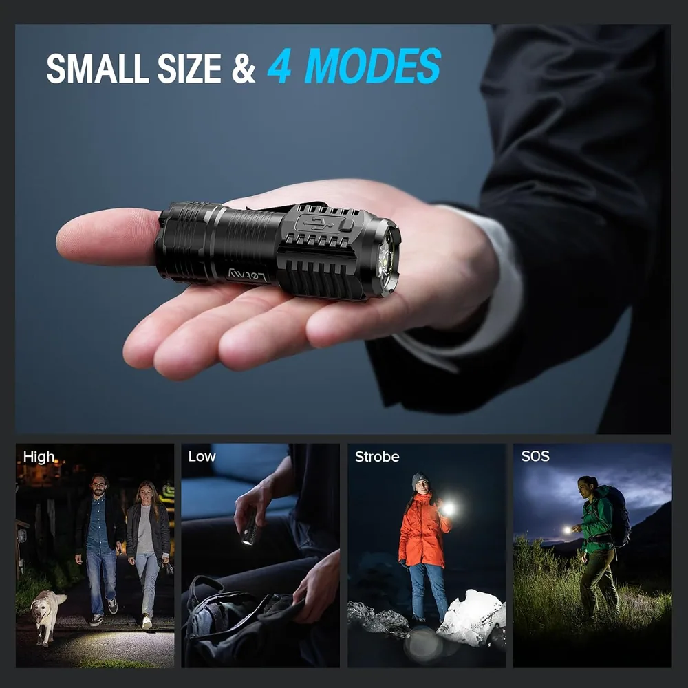 Letmy Magnetic Mini Rechargeable Flashlights — view 6