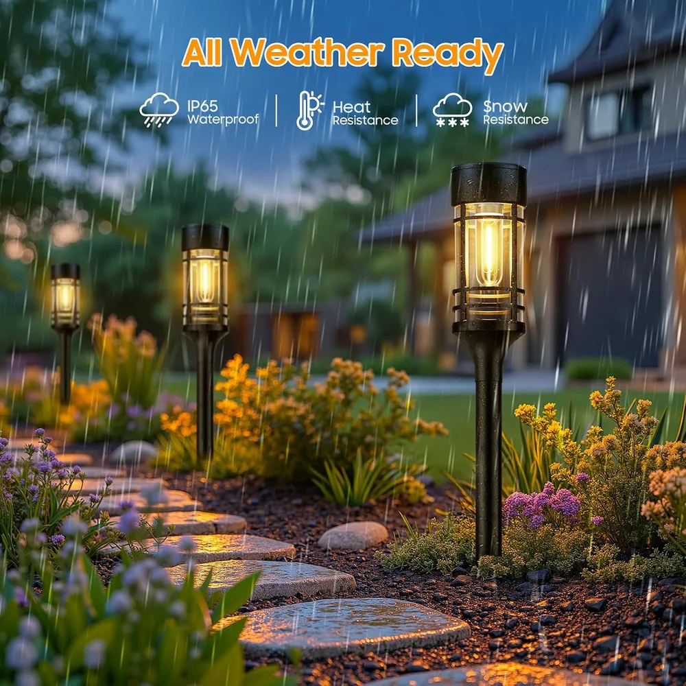 Letmy Solar Pathway Lights 8 + 12 Bundle — view 4