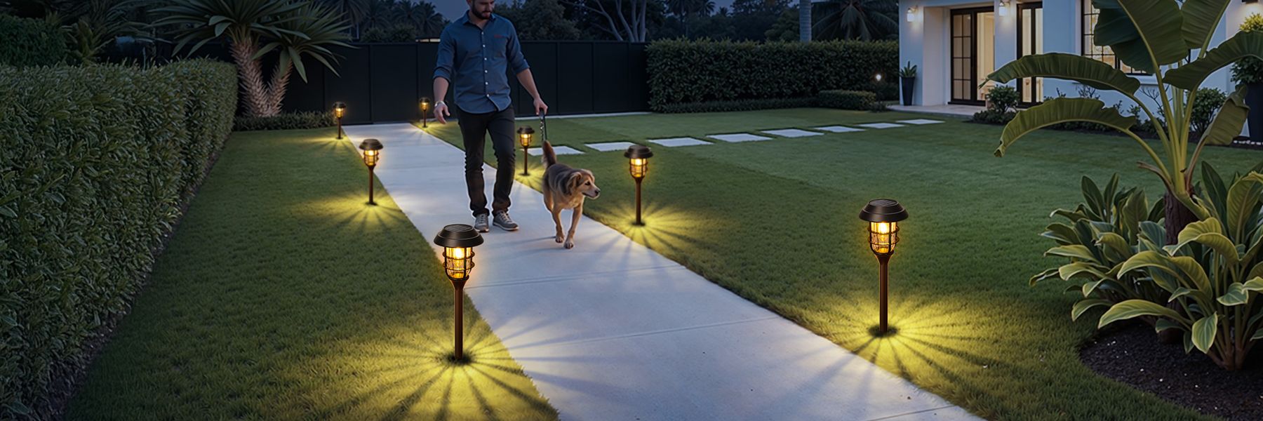 Step into enchanted nights — Letmy pathway lights